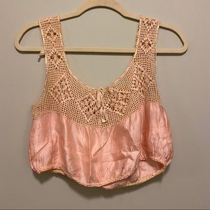 Antique Tissue-silk Camisole